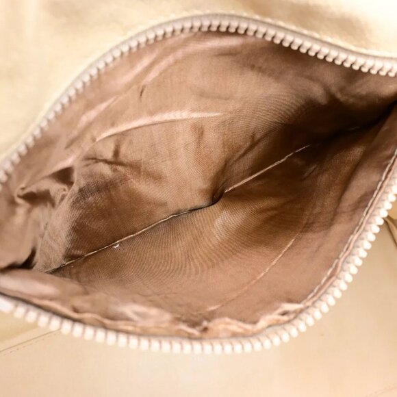 CELINE Logo Macadam Pattern Travel Hand Bag PVC Leather Brown GHW Italy 65YF574 - Picture 7 of 16